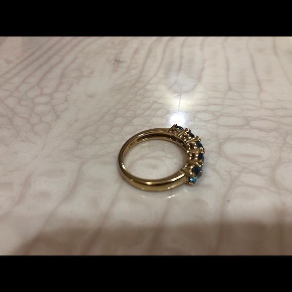 Beautiful ring. Gold plated - Picture 4 of 8